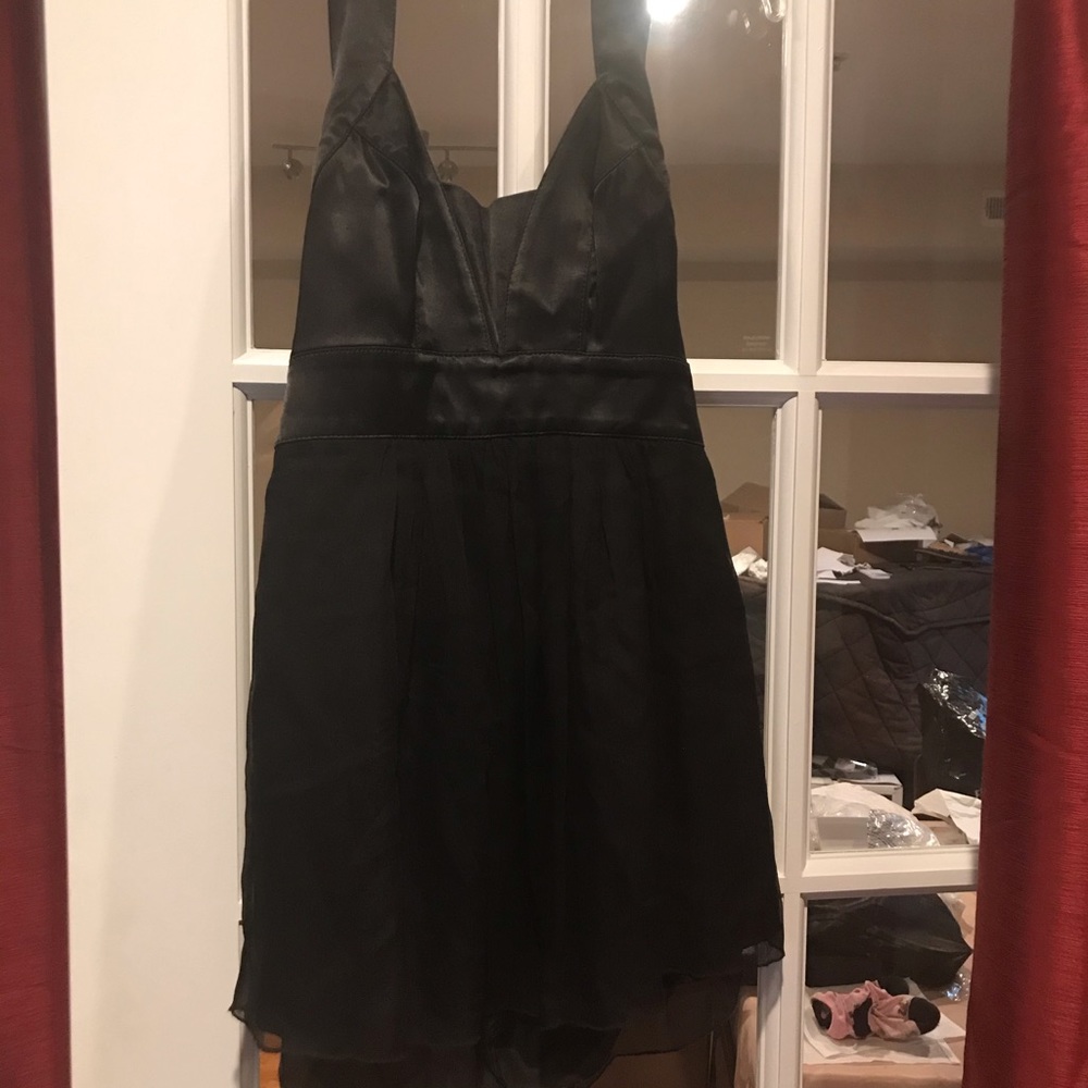 Black halo dress